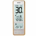 電波時計(壁掛け時計)　　生活環境お知らせ(湿度計　／温度計)タイプIDL-400NJ-7JF