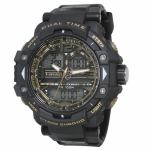 クレファー　ティー・スポーツ（T-SPORTS）　アナログ・デジタル腕時計　TS-AD046-BKG　ブラック×ゴールド