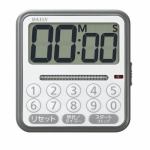 リズム時計　8RTA03DA08　DAILY　タイマーコンビF　デジタルタイマー　時計機能付　電子音アラーム　掛置兼用