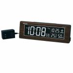セイコークロック　DL210B　電波デジタル時計　シリーズC3　温・湿度表示　電子音アラーム　グラデーションモード搭載