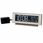 セイコークロック　DL211B　電波デジタル時計　シリーズC3　温・湿度表示　電子音アラーム　グラデーションモード搭載