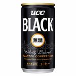 UCC　ブラック無糖　185g缶　×30本【セット販売】