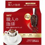 UCC上島珈琲　UCC　職人の珈琲　ドリップコーヒー　あまい香りのモカブレンド　7ｇ×18P