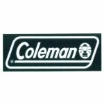 コールマン　2000010522　オフィシャルステッカーS　　ブラック