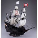 アオシマ　大型帆船　1／100　海賊船