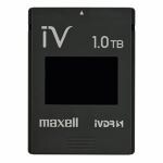マクセル　カセットHDD　iV（アイヴィ）カラーシリーズ　1TB　ブラック　M-VDRS1T.E.BK