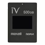 マクセル　M-VDRS500G.E.BK　カセットHDD　iV（アイヴィ）カラーシリーズ　ブラック　500GB