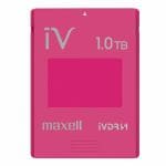 マクセル　カラーカセットHDD　iV（アイヴィ）マゼンタ　1TB　M-VDRS1T.E.MG