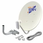サン電子　CBDK045S　4K8K衛星放送対応BS／110度CSアンテナセット45形