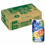 氷結ストロング　完熟グレープフルーツ　糖類ゼロ／キリン　350ml缶　350ML　×　24本【セット販売】
