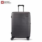 SWISS　MILITARY　SM-HB926　GRAY　COLORIS　スーツケース　70cm　無料預入　83L　5cm拡張　カーボングレー