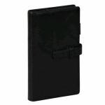 レイメイ藤井　キーワード　牛革製　リング15mm　聖書サイズシステム手帳　ブラック