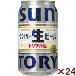 サントリー　サントリー生ビール缶　350ML　ｘ24【ケース販売】