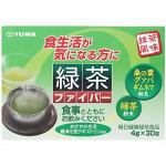 ユーワ　緑茶ファイバー　4g×30包　【栄養補助】