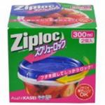 旭化成　ジップロック　スクリューロック(300mL×2コ入)　【日用消耗品】