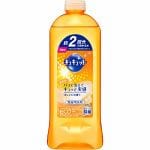 花王　キュキュット　オレンジの香り　つめかえ用　2回分　385ml