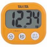 タニタ　TD-384-OR　デジタルタイマー　でか見えタイマー　アプリコットオレンジ