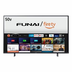 [推奨品]FUNAI FireTV FL-50UF340 Alexa対応リモコン付属 4K液晶テレビ 50V型