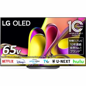 LG Electorinics OLED65B3PJA 有機ELテレビ 65V型 /4K対応 /BS・CS 4Kチューナー内蔵 /YouTube対応 /Netflix対応 ブラック