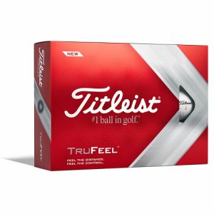 タイトリスト　T6035S-J　TruFeel　トゥルーフィール　　ゴルフボール　12球入り　ホワイト