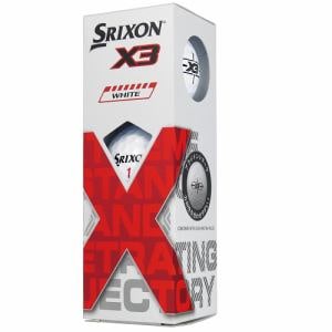 ダンロップ DP3PSNX3 SRIXON X3 スリクソン ゴルフボール 3球入り ホワイト