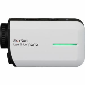 Shot Navi Laser Sniper nano White ゴルフナビレーザー ホワイト ...