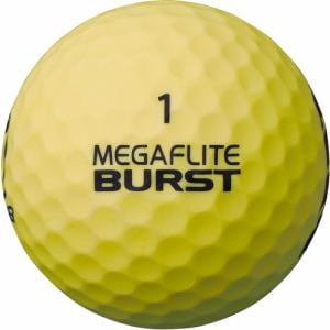 朝日ゴルフ MEGAFLITE BURST 6P MATTE YEL