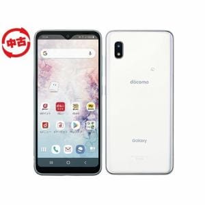【中古】Samsung Galaxy A20 SCV46 SIMフリーホワイト Galaxy A20 ホワイト