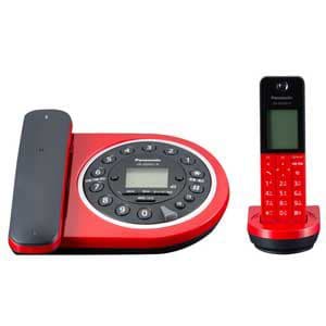 Panasonic　デジタルコードレス電話機（子機付きタイプ）レッド　VE-GDF61DL-R