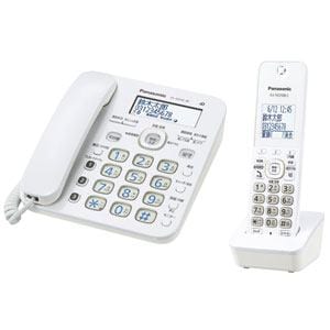 Panasonic　デジタルコードレス電話機「ル・ル・ル（RU・RU・RU）」子機1台　ホワイト　VE-GD32DL-W