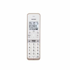 シャープ JD-SF2CL-T コードレス電話機 ブラウン系：家電,デジカメ 