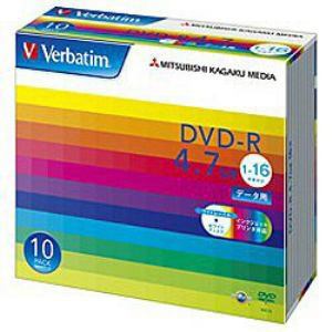 バーベイタム(Verbatim)　　DHR47JP10V1　DVDメディア