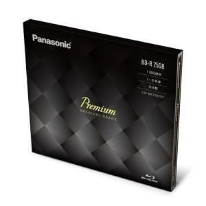Panasonic Blu-rayプレミアムディスク (R6X)25GB LM-BR25MDP