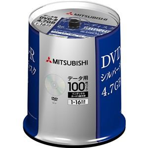 三菱ケミカルメディア DHR47J100D5 DVD-R（Data） 1回記録用 4.7GB 1 