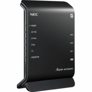 NEC　11ac対応　867＋300Mbps　無線LANルータ（親機単体）　PA-WF1200HP2