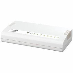 IOデータ　ETG-ESH08WC　Gigabit対応省電力機能付8ポートスイッチングハブ　白