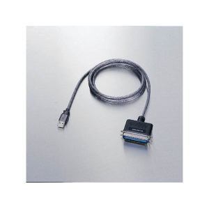 エレコム USB TO パラレルプリンタケーブル  グラファイト   UC-Pシ                  リーズ  UC-PGT UCPGT