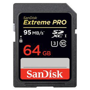 サンディスク　エクストリーム　プロ　SDXC　UHS-I　64GB　SDSDXPA-064G-JU3