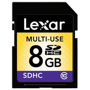 レキサーメディア 高速SDHCメモリーカード(Class10対応・8GB) LSD8GBABJPC10