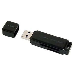 ナカバヤシ USB3.0 ミニカードリーダー ブラック CRW-3SD62BK