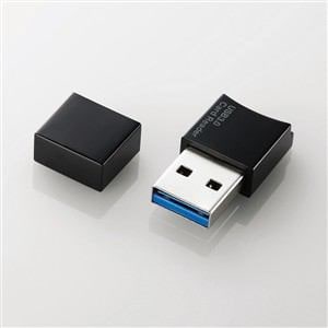 エレコム USB3.0対応microSD専用メモリカードリーダ ブラック MR3-C008BK