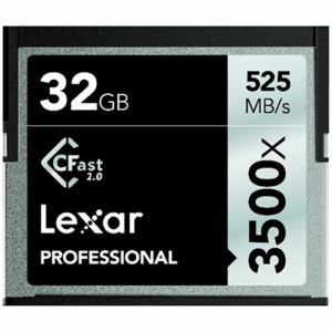 レキサー　LC32GCRBJP3500　プロフェッショナル　3500x　CFast2.0カード　32GB