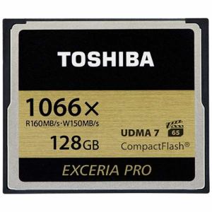東芝 CF-AX128G コンパクトフラッシュカード 「EXCERIA PRO」 128GB