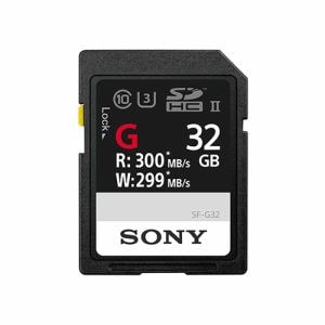 ソニー　SF-G32　SDXC／SDHC　UHS-II　メモリーカード　32GB