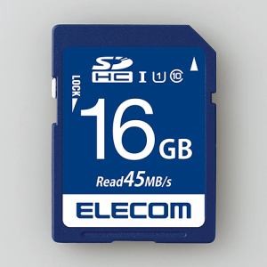 エレコム MF-FS016GU11R データ復旧SDHCカード(UHS-I U1) 16GB