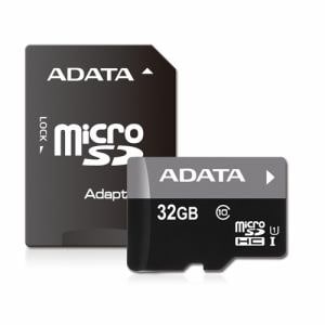 ADATA　AUSDH32GUICL10-RA1　ADATA　Premier　マイクロSDメモリーカード　MicroSDHC／XC　UHS-I　CLASS10　with　ADAPTER　カード　32GB　Class10　UHS-I