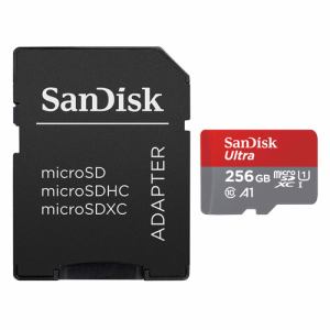 サンディスク　ウルトラ　microSDXC　UHS-I　カード　256GB　SDSQUAC-256G-JN3MA　大容量&高処理速度