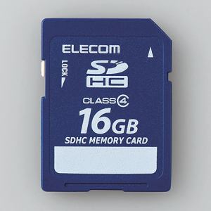 エレコム　MF-FSD016GC4R　データ復旧SDHCカード　16GB