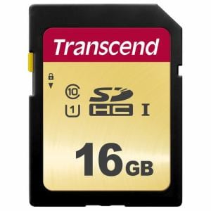 トランセンド・ジャパン 16GB UHS-I U1 SD Card MLC TS16GSDC500S TS16GSDC500S