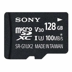 ソニー　SR-128UX2B　128GB　microSDXCカード　UHS-Ⅰ　Class　10